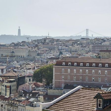 Vista Espetacular Baixa e Rio Lisboa Exterior foto