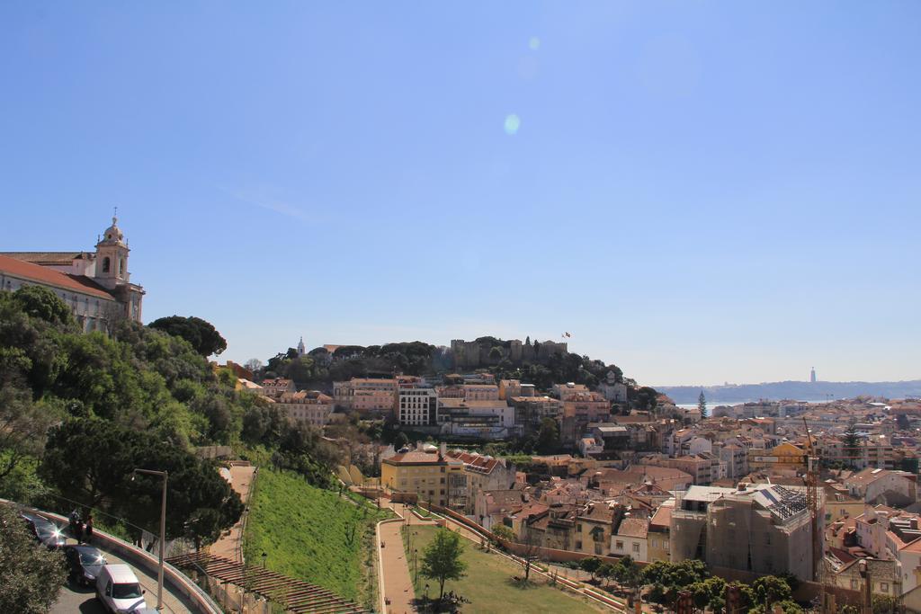 Vista Espetacular Baixa e Rio Lisboa Exterior foto